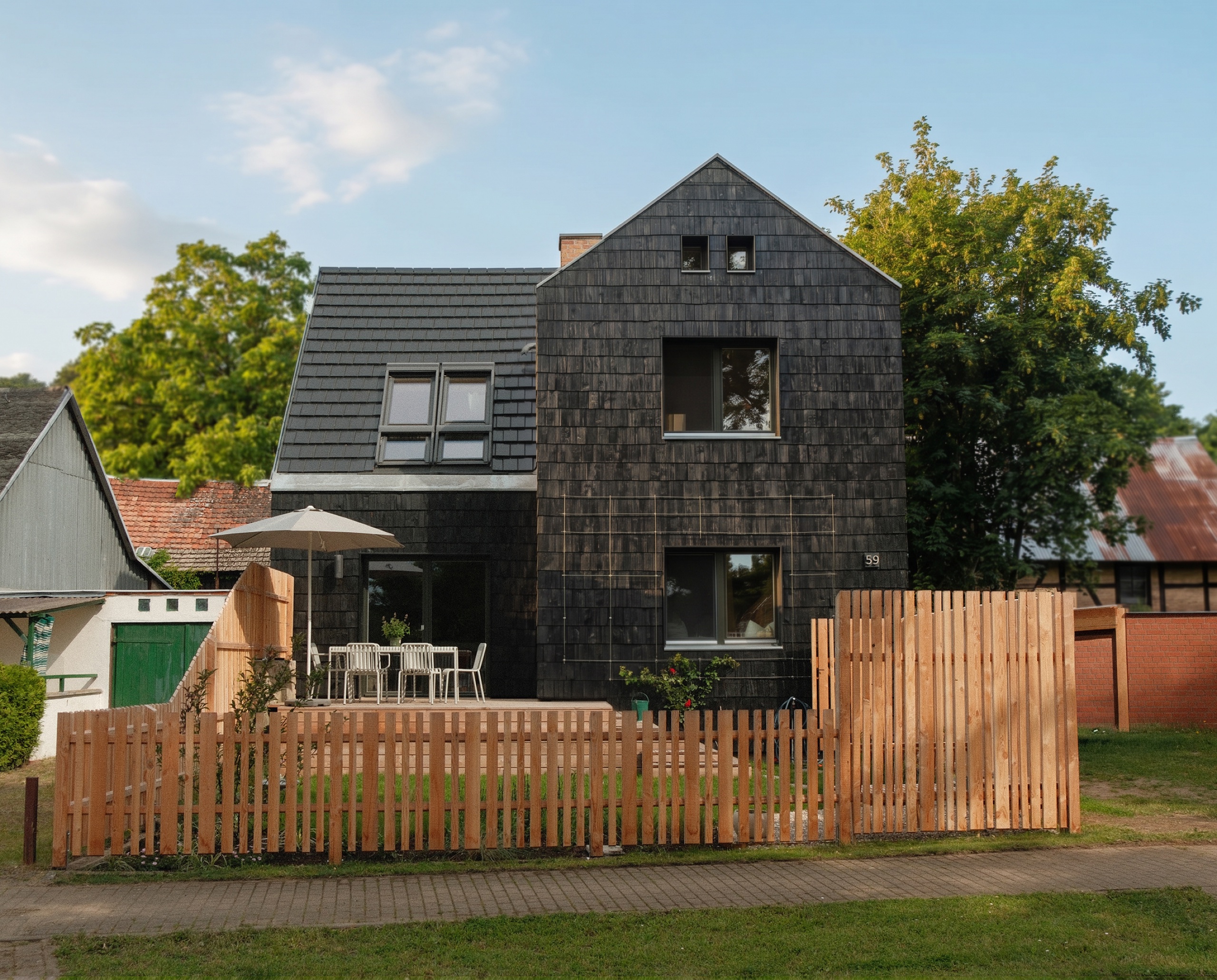 Vorderhaus in Klein Zerlang